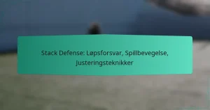 Stack Defense: Løpsforsvar, Spillbevegelse, Justeringsteknikker